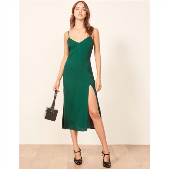 Reformation Dresses & Skirts - NWT Reformation Crimini Dress in Emerald
